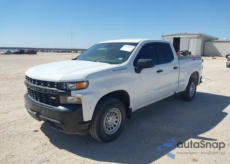 2021 Chevrolet Silverado 1500 4Wd Standard Bed Wt z USA, uszkodzony, nr VIN 1GCRYAEFXMZ218676